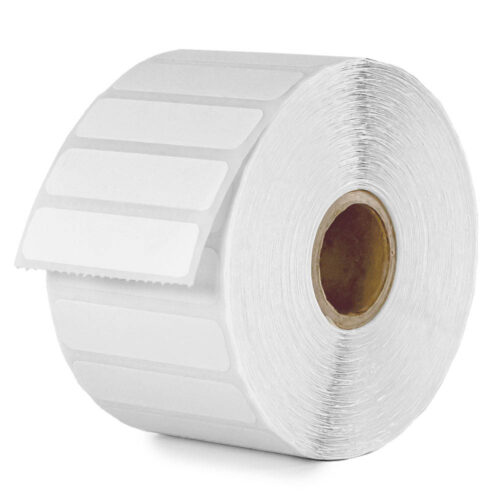 Zebra 2” x .5” DT Labels, 2,500 Labels/Roll, 6 Rolls/Case - $140 per case w/free shipping